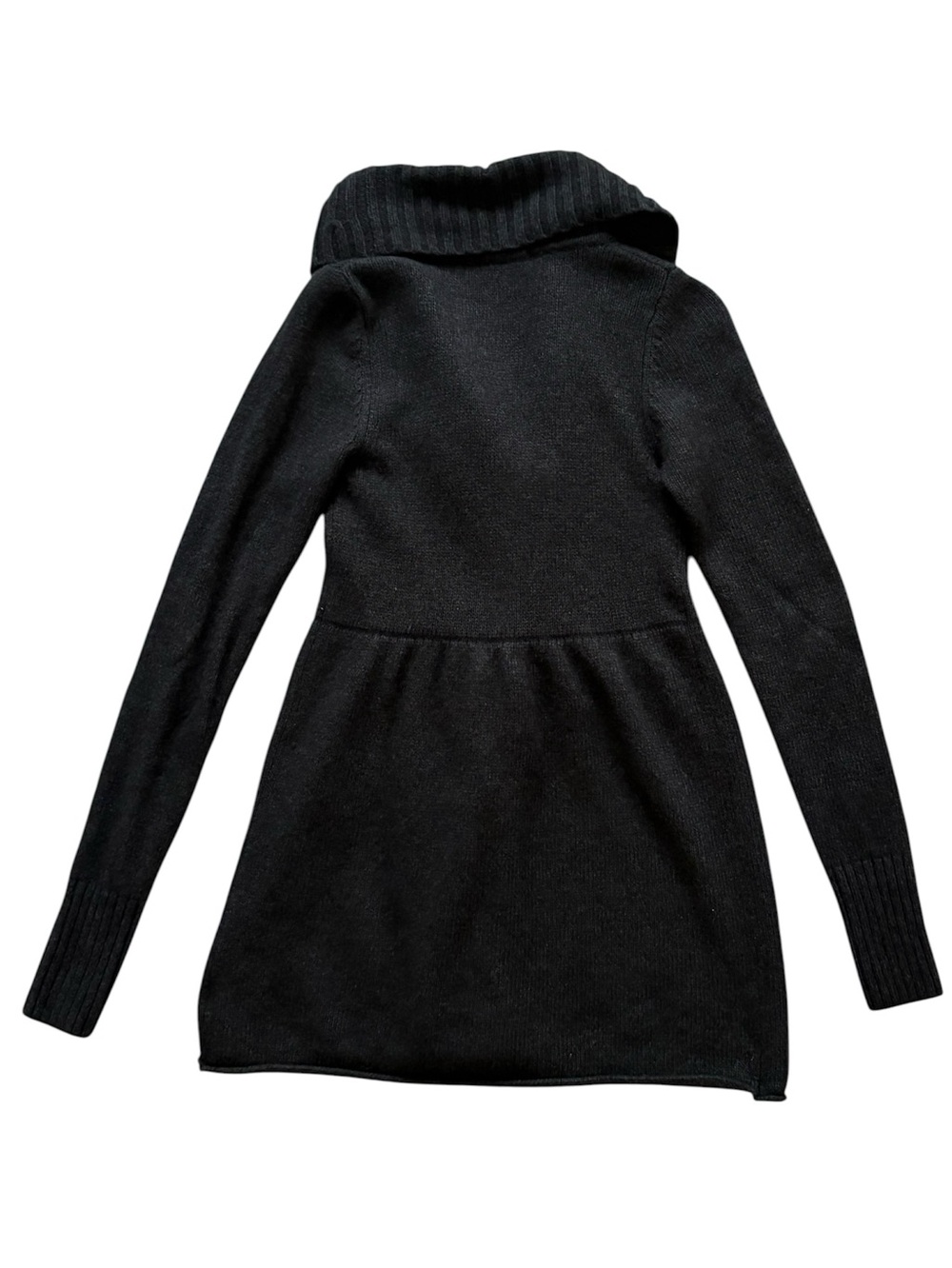 Aritzia Talula women's cardigan sweater dark grey size M/L cashmere angora blend - Picture 5 of 7
